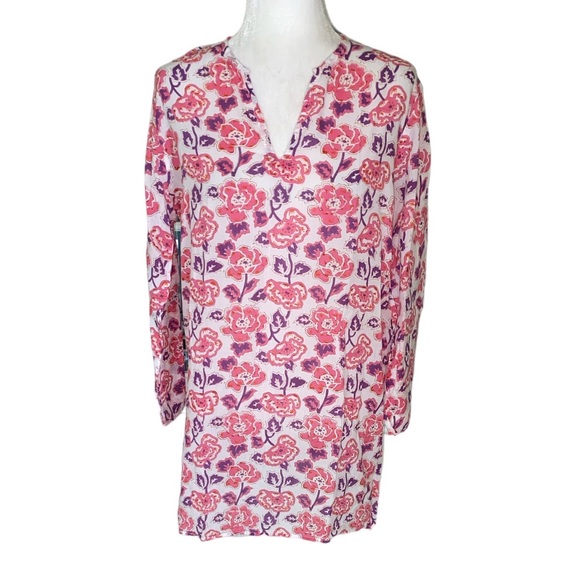 Roberta Roller Rabbit | Tops | Roberta Roller Rabbit Pink Purple Floral ...